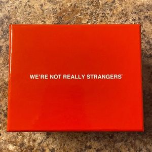We’re not really strangers game